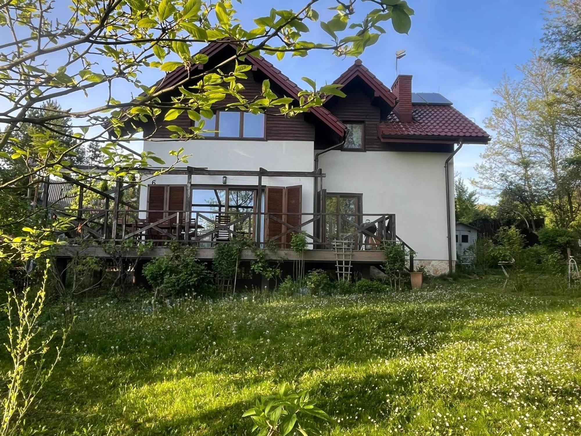 Lesna 6 - House With A Garden Villa Bolechowice Bagian luar foto